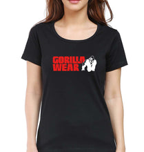 Load image into Gallery viewer, Gorilla Wear T-Shirt for Women-Black-Ektarfa.online
