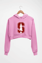 Load image into Gallery viewer, Stanford Crop HOODIE FOR WOMEN-Light Baby Pink-Ektarfa.online

