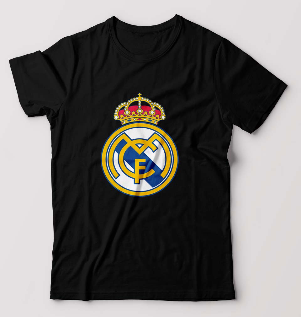 Real Madrid T-Shirt for Men-Black-Ektarfa.online