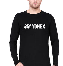 Load image into Gallery viewer, Yonex Full Sleeves T-Shirt for Men-Black-Ektarfa.online
