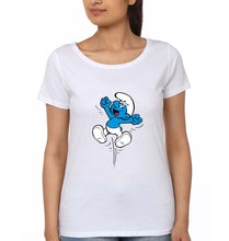 Load image into Gallery viewer, The Smurfs T-Shirt for Women-White-Ektarfa.online
