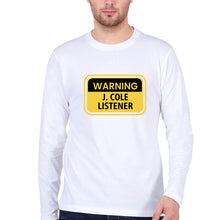 Load image into Gallery viewer, J. Cole Full Sleeves T-Shirt for Men-White-Ektarfa.online
