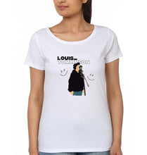 Load image into Gallery viewer, Louis Tomlinson T-Shirt for Women-White-Ektarfa.online
