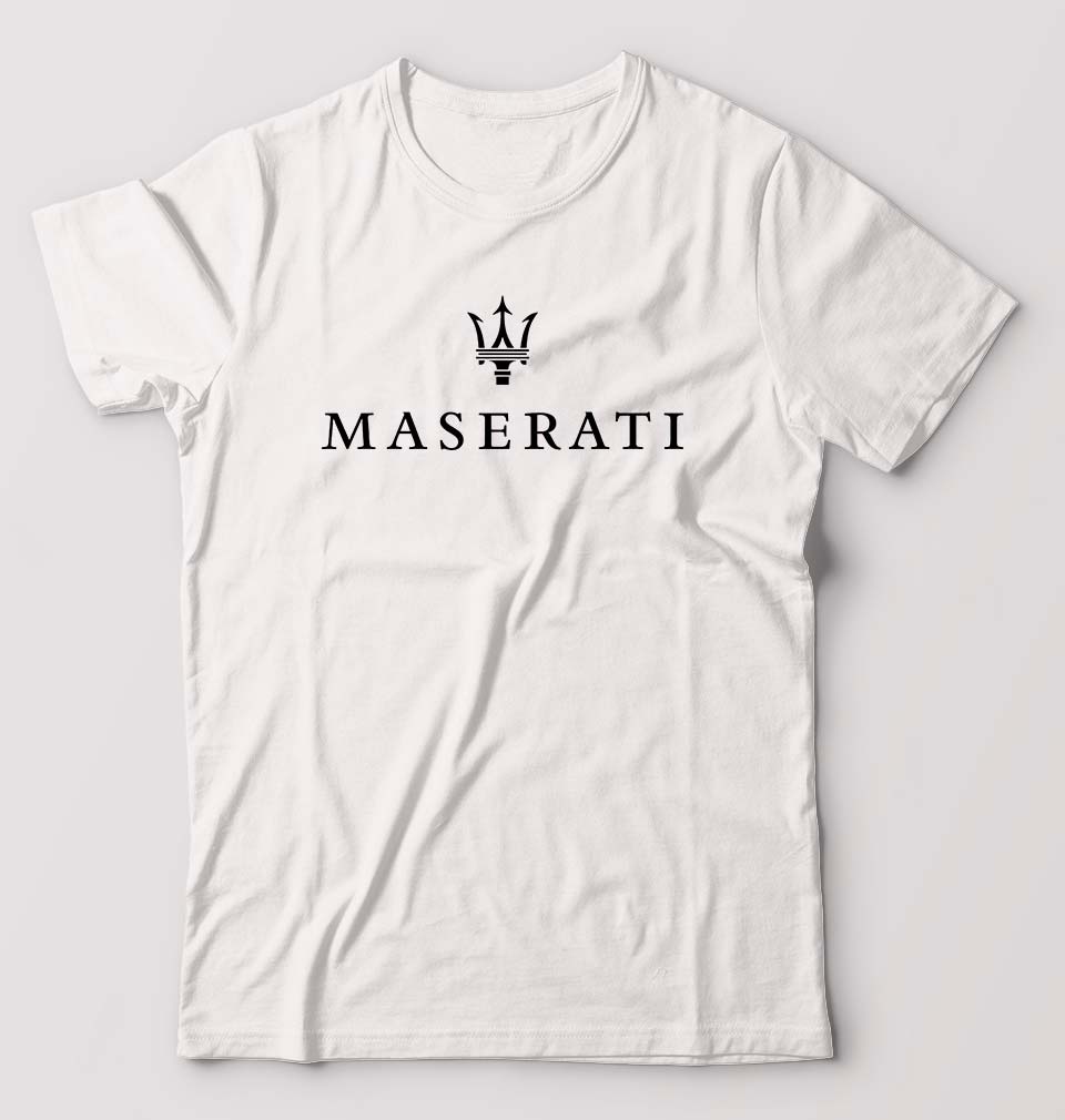 Maserati T-Shirt for Men-White-Ektarfa.online