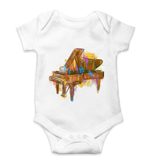 Load image into Gallery viewer, Piano Kids Romper For Baby Boy/Girl-White-Ektarfa.online
