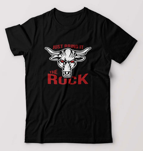 The Rock T-Shirt for Men-Black-Ektarfa.online