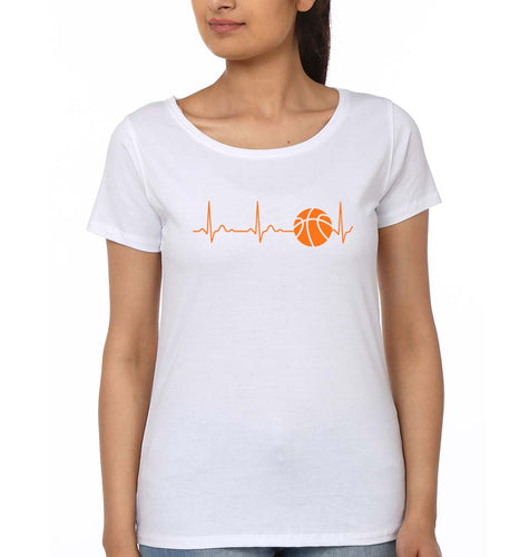 NBA Basketball T-Shirt for Women-White-Ektarfa.online