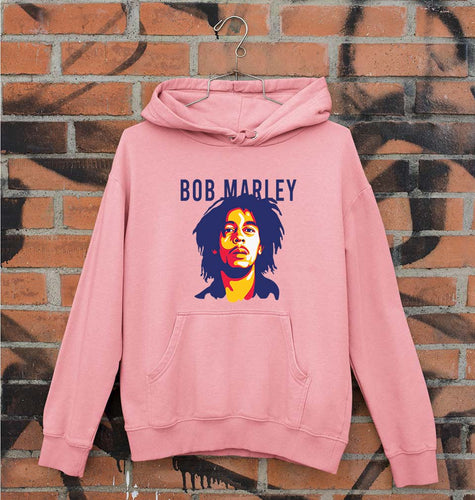 Bob Marley Unisex Hoodie for Men/Women-Light Baby Pink-Ektarfa.online