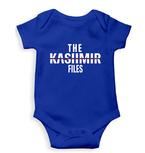 The Kashmir Files Kids Romper For Baby Boy/Girl-Royal Blue-Ektarfa.online