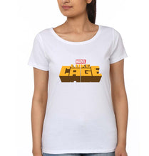 Load image into Gallery viewer, Luke Cage T-Shirt for Women-White-Ektarfa.online
