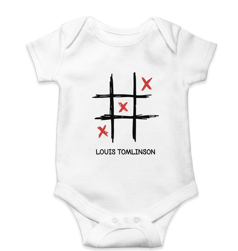 Louis Tomlinson Kids Romper For Baby Boy/Girl-White-Ektarfa.online
