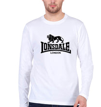 Load image into Gallery viewer, Lonsdale Full Sleeves T-Shirt for Men-White-Ektarfa.online
