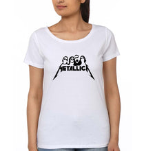 Load image into Gallery viewer, Metallica T-Shirt for Women-White-Ektarfa.online
