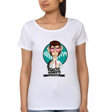 Load image into Gallery viewer, Arctic Monkeys T-Shirt for Women-White-Ektarfa.online
