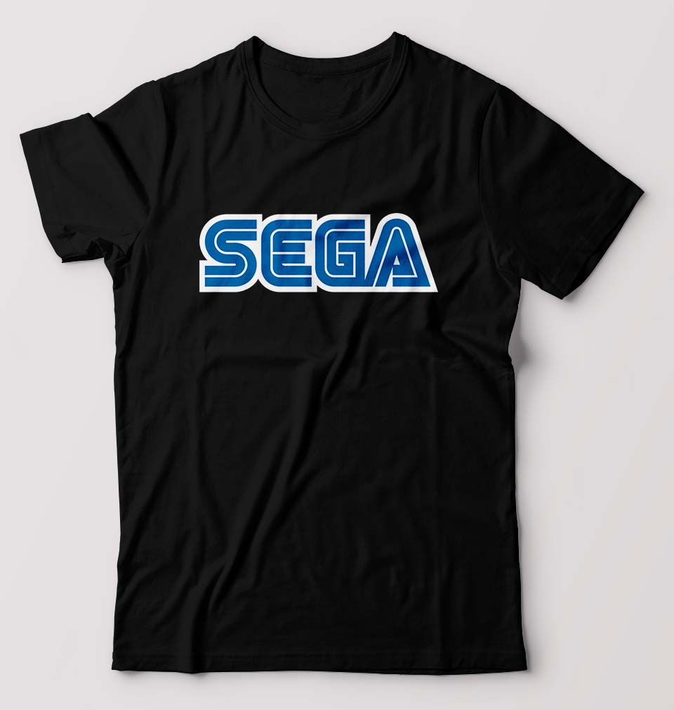 Sega T-Shirt for Men-Black-Ektarfa.online