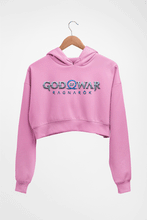 Load image into Gallery viewer, God of War Ragnarok Crop HOODIE FOR WOMEN-Light Baby Pink-Ektarfa.online
