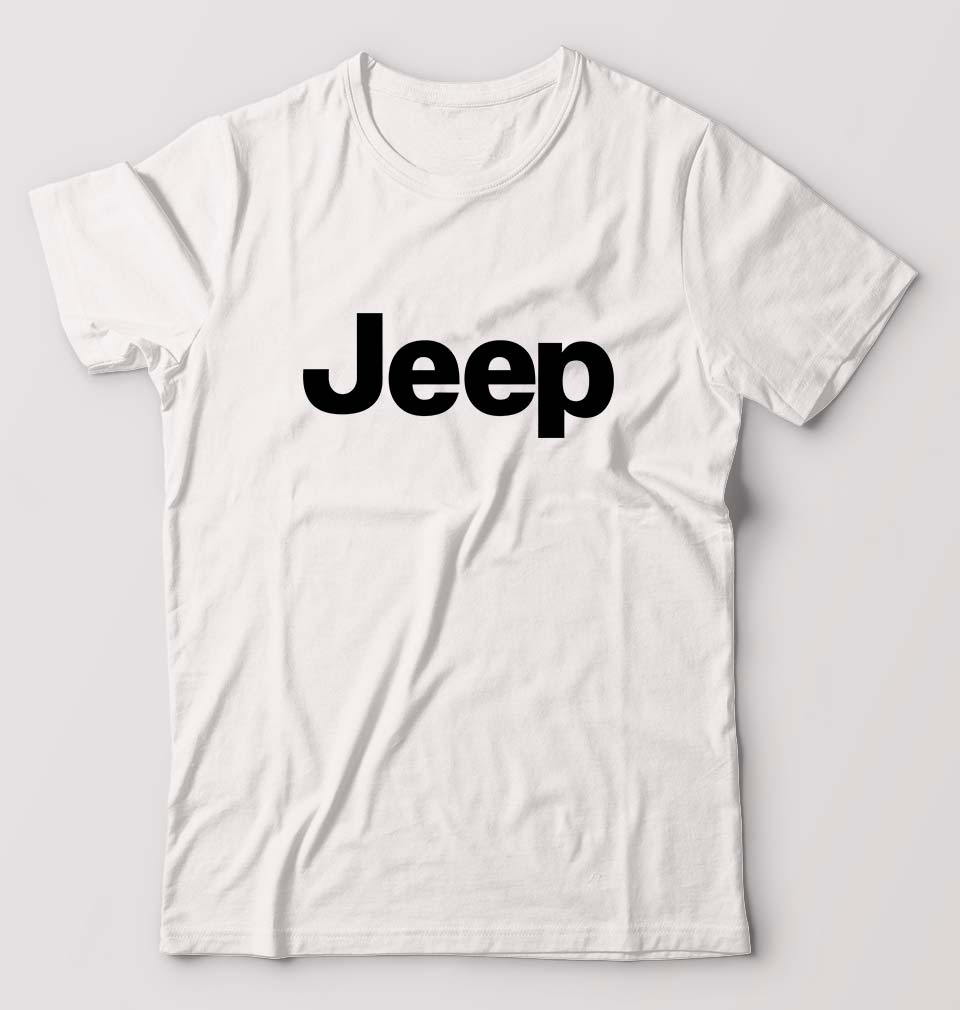 Jeep T-Shirt for Men-White-Ektarfa.online