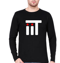 Load image into Gallery viewer, IIT Full Sleeves T-Shirt for Men-Black-Ektarfa.online
