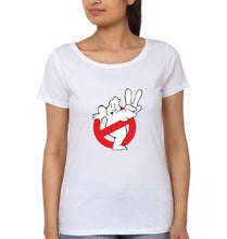 Load image into Gallery viewer, Ghostbusters T-Shirt for Women-White-Ektarfa.online
