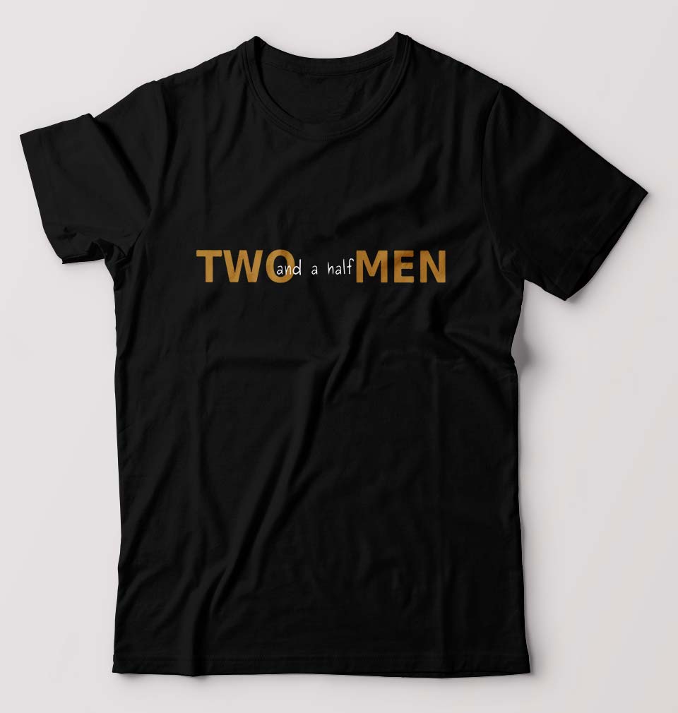 Two and a Half Men T-Shirt for Men-Black-Ektarfa.online