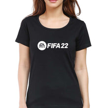 Load image into Gallery viewer, Fifa 22 T-Shirt for Women-Black-Ektarfa.online
