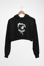 Load image into Gallery viewer, Loki Crop HOODIE FOR WOMEN-Black-Ektarfa.online

