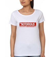 Load image into Gallery viewer, Conor McGregor UFC T-Shirt for Women-White-Ektarfa.online
