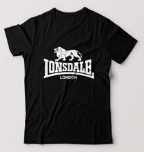 Load image into Gallery viewer, Lonsdale T-Shirt for Men-Black-Ektarfa.online
