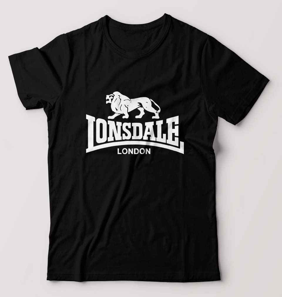 Lonsdale T-Shirt for Men-Black-Ektarfa.online