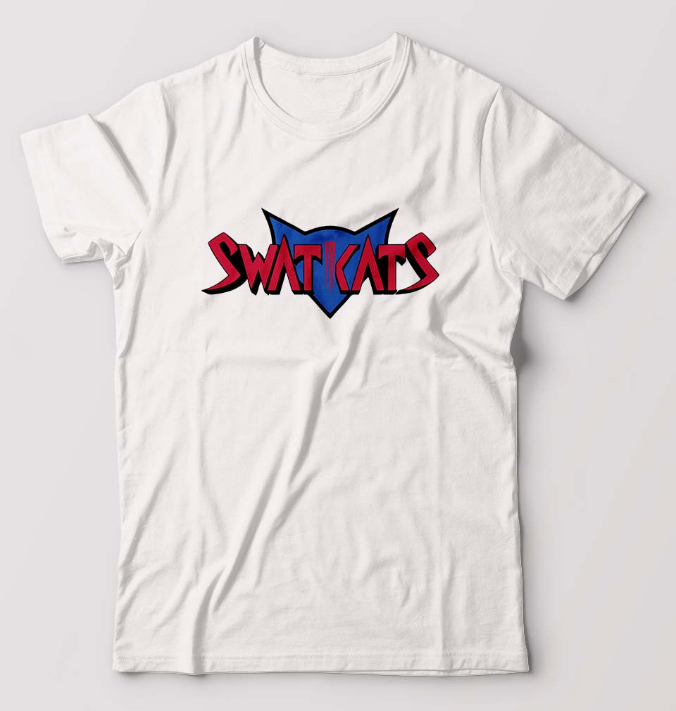 Swat Kats T-Shirt for Men-White-Ektarfa.online