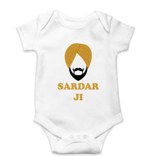 Load image into Gallery viewer, Sardar JI Kids Romper For Baby Boy/Girl-White-Ektarfa.online
