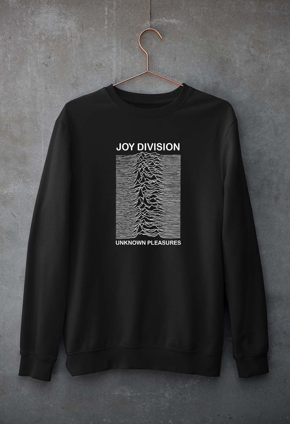 Joy Division Unisex Sweatshirt for Men/Women-Black-Ektarfa.online