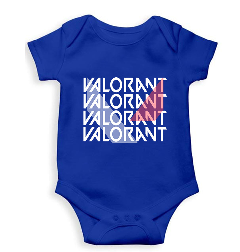 Valorant Kids Romper For Baby Boy/Girl-Royal Blue-Ektarfa.online
