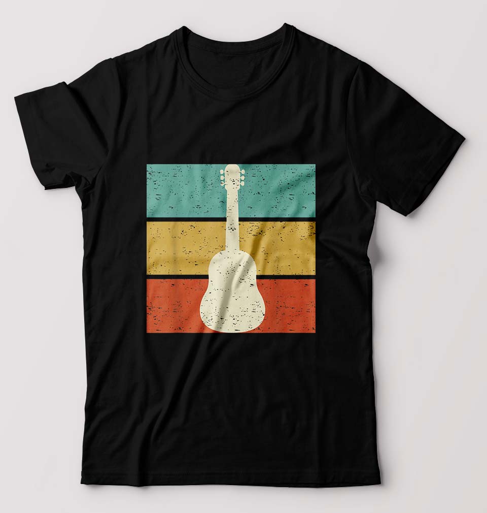 Guitar T-Shirt for Men-Black-Ektarfa.online