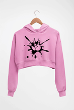 Load image into Gallery viewer, Bowling Crop HOODIE FOR WOMEN-Light baby pink-Ektarfa.online
