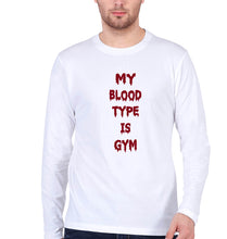 Load image into Gallery viewer, Gym Full Sleeves T-Shirt for Men-White-Ektarfa.online
