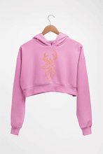 Load image into Gallery viewer, Deer Crop HOODIE FOR WOMEN-Light Baby pink-Ektarfa.online
