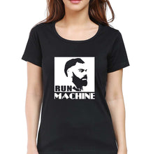 Load image into Gallery viewer, Virat Kohli T-Shirt for Women-Black-Ektarfa.online
