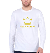Load image into Gallery viewer, J. Cole World Full Sleeves T-Shirt for Men-White-Ektarfa.online
