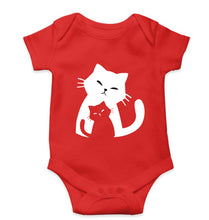 Load image into Gallery viewer, Cat Kids Romper For Baby Boy/Girl-Red-Ektarfa.online
