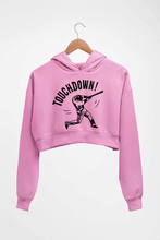 Load image into Gallery viewer, Baseball Crop HOODIE FOR WOMEN-Light Baby Pink-Ektarfa.online
