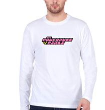 Load image into Gallery viewer, Powerpuff Girls Full Sleeves T-Shirt for Men-White-Ektarfa.online
