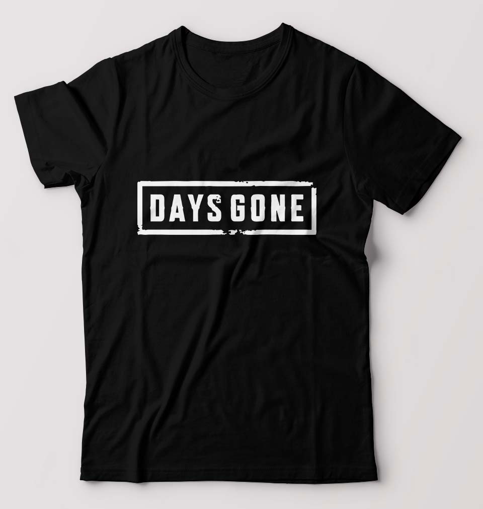 Days Gone T-Shirt for Men-Black-Ektarfa.online