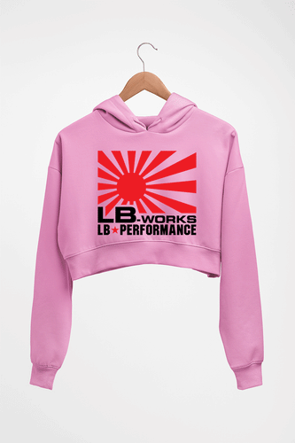 LB Works Performance Crop HOODIE FOR WOMEN-Light Baby Pink-Ektarfa.online