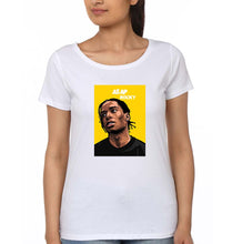 Load image into Gallery viewer, Asap Rocky T-Shirt for Women-White-Ektarfa.online
