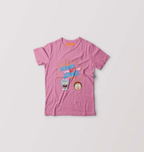 Load image into Gallery viewer, Rick and Morty Kids T-Shirt for Boy/Girl-Pink-Ektarfa.online
