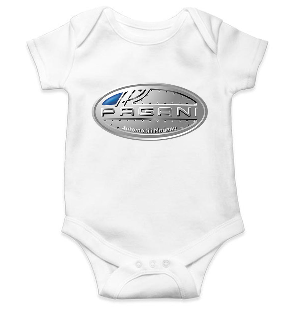 Pagani Kids Romper Kids Romper For Baby Boy/Girl-0-5 Months(18 Inches)-White-Ektarfa.online