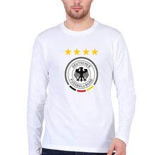 Load image into Gallery viewer, Germany Football Full Sleeves T-Shirt for Men-White-Ektarfa.online
