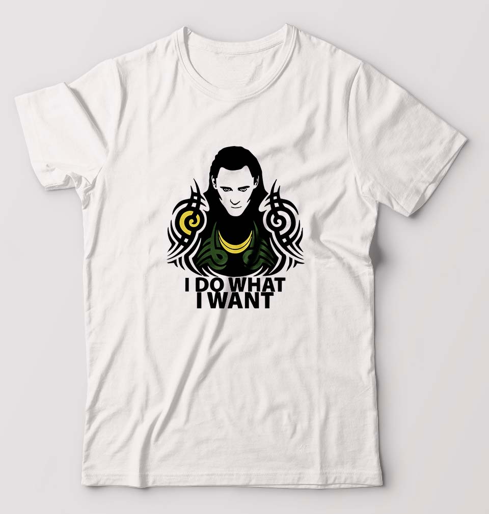Loki T-Shirt for Men-White-Ektarfa.online