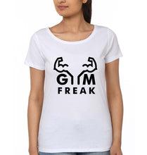 Load image into Gallery viewer, Gym T-Shirt for Women-White-Ektarfa.online
